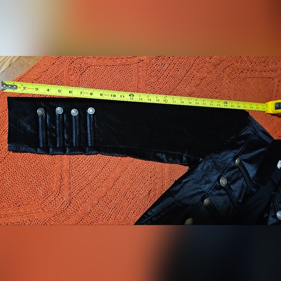 Velvet Military Jacket - Picture 6 of 8